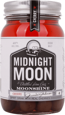 26,95 € Envio grátis | Licores Midnight Moon Moonshine Cherry Estados Unidos Garrafa Terço 35 cl