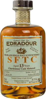 138,95 € Free Shipping | Blended Whisky Edradour Chardonnay SFTC Straight From The Cask United Kingdom 13 Years Medium Bottle 50 cl