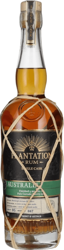 115,95 € 免费送货 | 朗姆酒 Plantation Rum Australia Single Cask Sherry Palo Cortado Finish 巴巴多斯 瓶子 70 cl