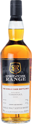 ウイスキーシングルモルト Spirit & Cask The Single Cask Bottlings at Tomintoul Sherry Cask Matured 70 cl