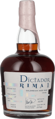 135,95 € Free Shipping | Rum Dictador Rima 1 Port Cask Finish Colombia 22 Years 70 cl