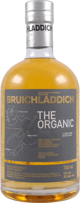 115,95 € 送料無料 | ウイスキーシングルモルト Bruichladdich The Organic Mid Coul Farms Dalcross イギリス ボトル 70 cl