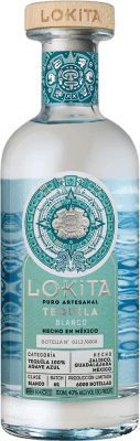 99,95 € Free Shipping | Tequila Lokita Artesanal Blanco Mexico Bottle 70 cl