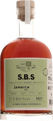 139,95 € 免费送货 | 朗姆酒 1423 World Class Spirits S.B.S Jamaica Single Barrel Selection 特立尼达和多巴哥 瓶子 70 cl