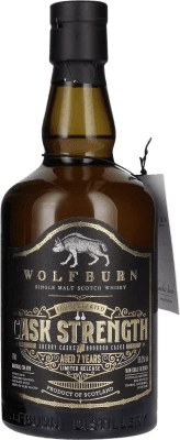 132,95 € Бесплатная доставка | Виски из одного солода Wolfburn Sherry & Bourbon Casks Father's Day Limited Edition Объединенное Королевство 7 Лет бутылка 70 cl