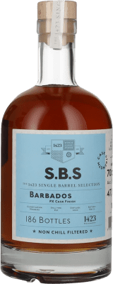 217,95 € 免费送货 | 朗姆酒 1423 World Class Spirits S.B.S Barbados PX Cask Finish 特立尼达和多巴哥 瓶子 70 cl