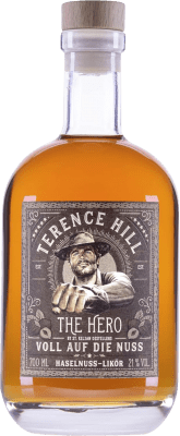 56,95 € Envío gratis | Licores ‎St. Kilian Terence Hill The Hero Voll Auf Die Nuss Haselnuss Alemania Botella 70 cl