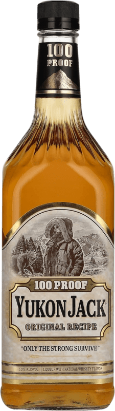 95,95 € Envoi gratuit | Blended Whisky Yukon Jack 100 Proof Original Recipe Canada Bouteille 1 L