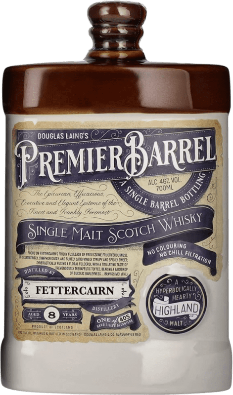 99,95 € Free Shipping | Whisky Single Malt Douglas Laing's Premier Barrel at Fettercairn United Kingdom 8 Years Bottle 70 cl