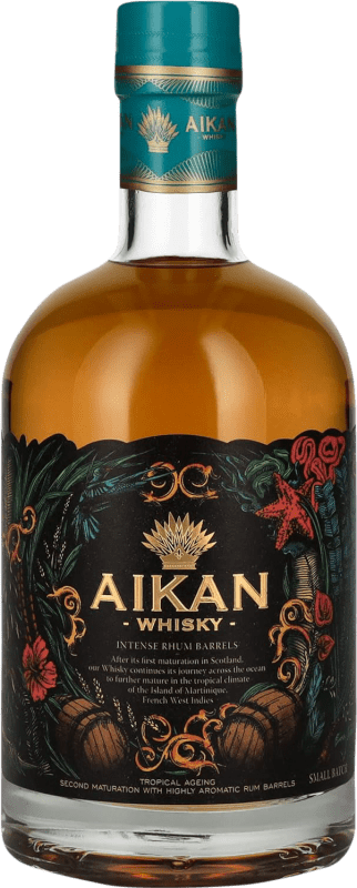 83,95 € Free Shipping | Whisky Blended Aikan Intense Barrels France Bottle 70 cl