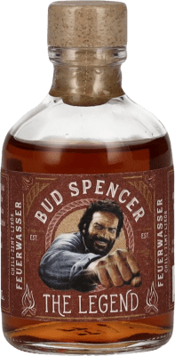 22,95 € Бесплатная доставка | Ликеры ‎St. Kilian Bud Spencer The Legend Feuerwasser Chili-Zimt-Likör Германия миниатюрная бутылка 5 cl