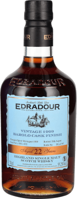 威士忌单一麦芽威士忌 Edradour Barolo Cask Finish 22 岁 70 cl