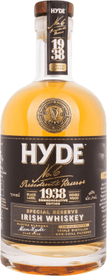 65,95 € 免费送货 | 威士忌混合 Hyde Nº 6 President's 1938 Commemorative Special Edition 预订 爱尔兰 瓶子 70 cl