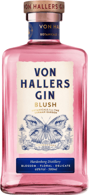 29,95 € Envio grátis | Gin Von Hallers Blush Alemanha Garrafa Medium 50 cl