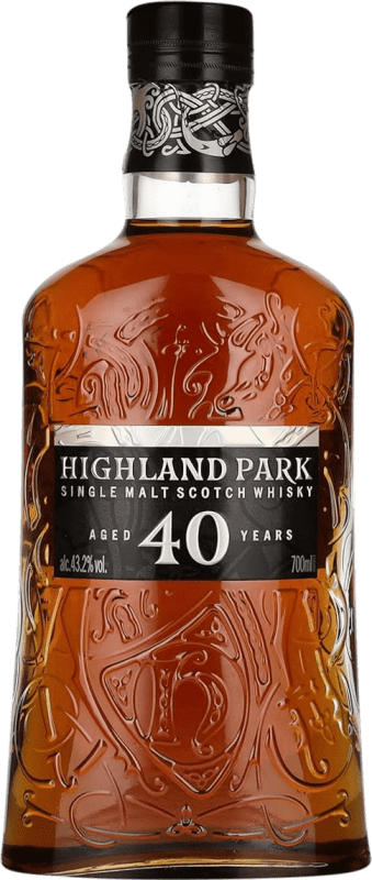 5 171,95 € Бесплатная доставка | Виски смешанные Highland Park Old Release горная местность Объединенное Королевство 40 Лет бутылка 70 cl