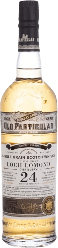 222,95 € Spedizione Gratuita | Whisky Single Malt Douglas Laing's Old Particular at Loch Lomond Single Grain Regno Unito 24 Anni Bottiglia 70 cl