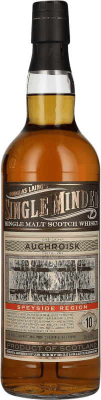 59,95 € Envoi gratuit | Whisky Single Malt Douglas Laing's Auchroisk Single Minded Royaume-Uni 10 Ans Bouteille 70 cl