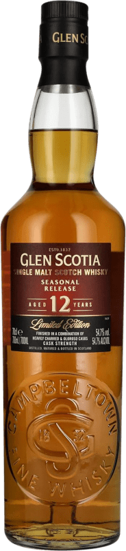 135,95 € Kostenloser Versand | Whiskey Single Malt Glen Scotia Seasonal Release Großbritannien 12 Jahre Flasche 70 cl