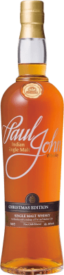 69,95 € 免费送货 | 威士忌单一麦芽威士忌 Paul John Christmas Edition 印度 瓶子 70 cl