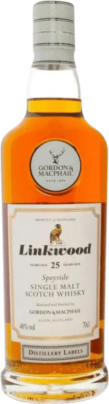 391,95 € 送料無料 | ウイスキーシングルモルト Gordon & MacPhail Linkwood イギリス 25 年 ボトル 70 cl