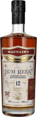 81,95 € 免费送货 | 威士忌混合 MacNair's Lum Reek Peated 英国 12 岁 瓶子 70 cl