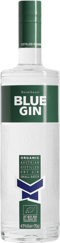 79,95 € 免费送货 | 金酒 Reisetbauer Blue Organic 奥地利 瓶子 70 cl