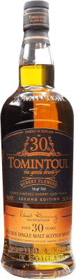 威士忌单一麦芽威士忌 Tomintoul Robert Flemming 30th Anniversary 2nd Edition 30 岁 70 cl