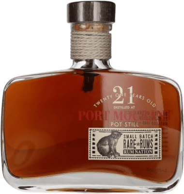 357,95 € Бесплатная доставка | Ром Rum Nation Port Mourant Rare воссоединение 21 Лет бутылка Medium 50 cl