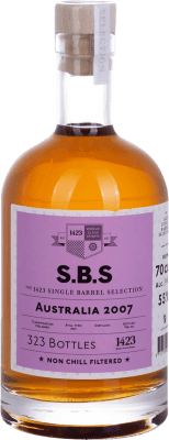 153,95 € 免费送货 | 朗姆酒 1423 World Class Spirits S.B.S Australia Single Barrel Selection 特立尼达和多巴哥 瓶子 70 cl