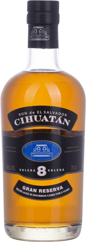 32,95 € Envio grátis | Rum Cihuatán Solera Grande Reserva El Salvador 70 cl