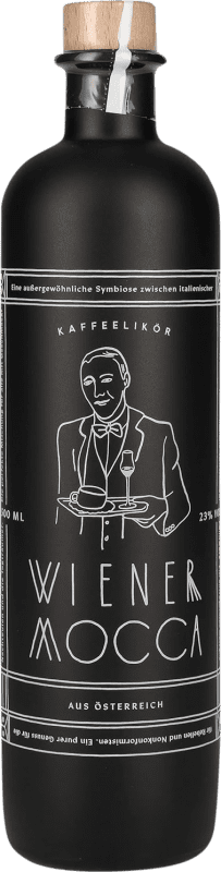 33,95 € Envío gratis | Licores Freihof Wiener Austria Botella Medium 50 cl Mocca — Moca