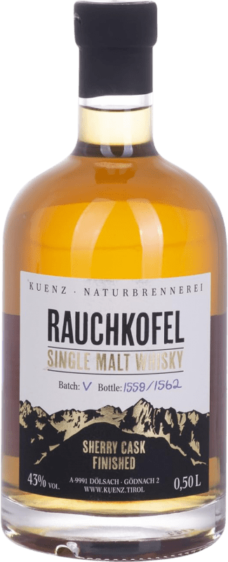 105,95 € Envoi gratuit | Single Malt Whisky Rauchkofel Sherry Cask Finished Autriche Bouteille Medium 50 cl