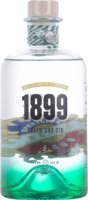 51,95 € 免费送货 | 金酒 Gin Rick 1899 Rapid Green — 绿色版 奥地利 中瓶装 50 cl