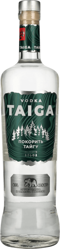 26,95 € Envio grátis | Vodka Taiga Shtof Federação Russa 70 cl