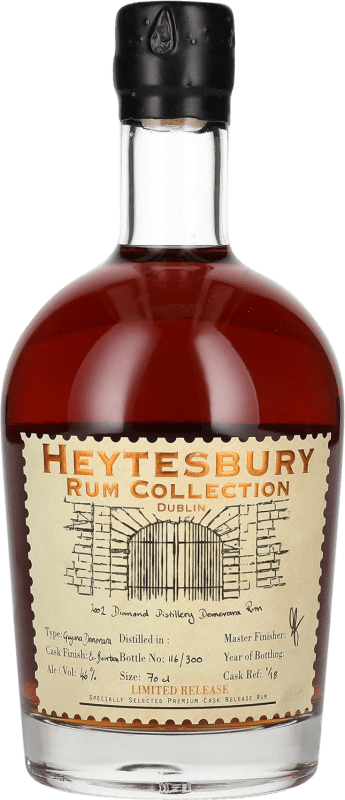 156,95 € Бесплатная доставка | Ром Demerara Heytesbury Rum Collection Diamond Гайана бутылка 70 cl