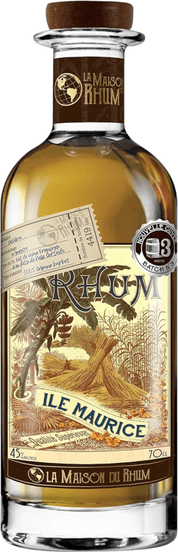 108,95 € Envío gratis | Ron ‎La Maison du Rhum Île Maurice Batch Nº 3 Venezuela Botella 70 cl