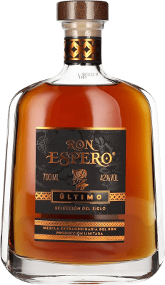 56,95 € Envío gratis | Ron Espero Último Selección del Siglo República Dominicana Botella 70 cl