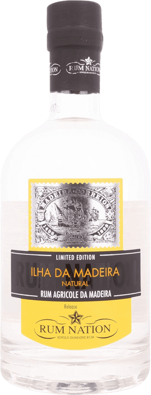 35,95 € Envío gratis | Ron Rum Nation Ilha da Madeira Rum Agricole Limited Edition Reunión Botella 70 cl