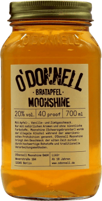 55,95 € Envio grátis | Licores O'Donnell Moonshine Bratapfel Alemanha Garrafa 70 cl