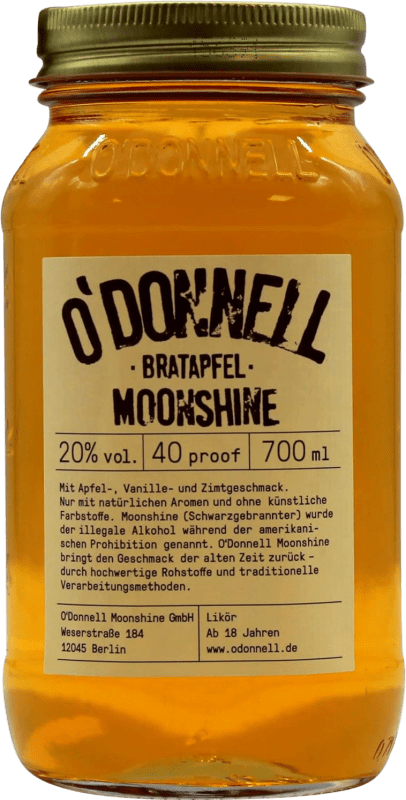 37,95 € Envoi gratuit | Liqueurs O'Donnell Moonshine Allemagne Pot Spécial 70 cl Bratapfel — Pomme Rôtie