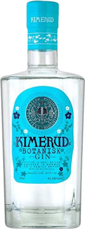 57,95 € Envio grátis | Gin Kimerud Farm Gin Botanisk Gin Noruega Garrafa 70 cl