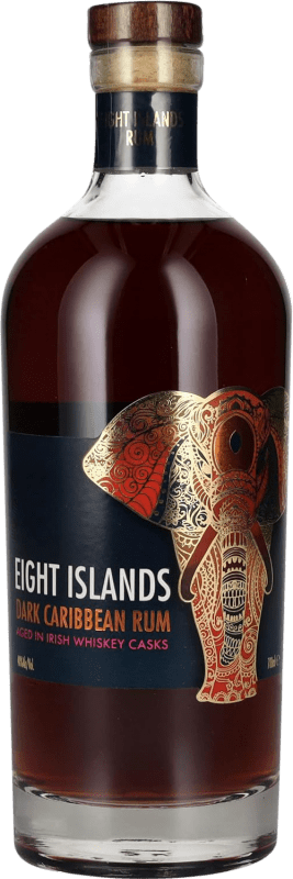 49,95 € 免费送货 | 朗姆酒 West Cork Eight Islands Caribbean Dark — 深色 爱尔兰 70 cl