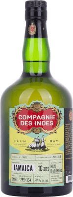 141,95 € Free Shipping | Rum Compagnie des Indes Jamaica Jamaica 10 Years Bottle 70 cl