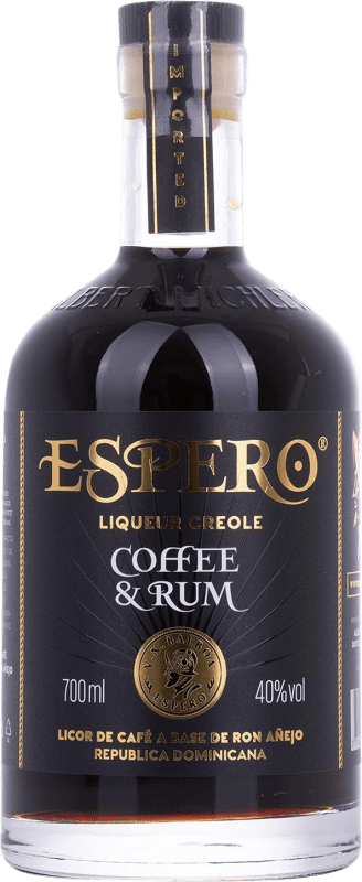 55,95 € 免费送货 | 朗姆酒 Espero Coffee & Rum Creole 多明尼加共和国 瓶子 70 cl