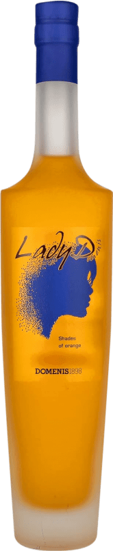 49,95 € Envío gratis | Licores Domenis 1898 Lady D Shades of Orange Italia Botella Medium 50 cl