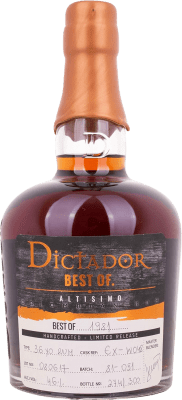 311,95 € Envoi gratuit | Rhum Dictador Best of 1981 Altisimo Colombie 36 Ans Bouteille 70 cl