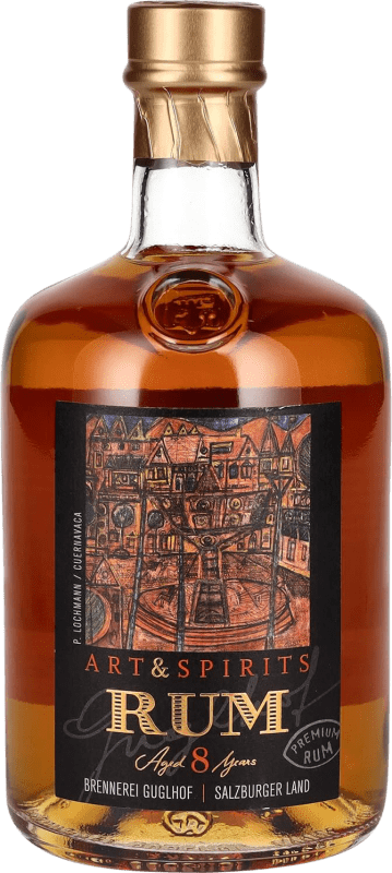 129,95 € 免费送货 | 朗姆酒 Brennerei Guglhof Art & Spirits Premium 奥地利 8 岁 瓶子 70 cl