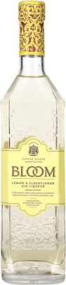 29,95 € Spedizione Gratuita | Genever Gin G&J Greenalls Bloom Regno Unito 70 cl Elderflower — Fiore di Sambuco, Lemon — Limone