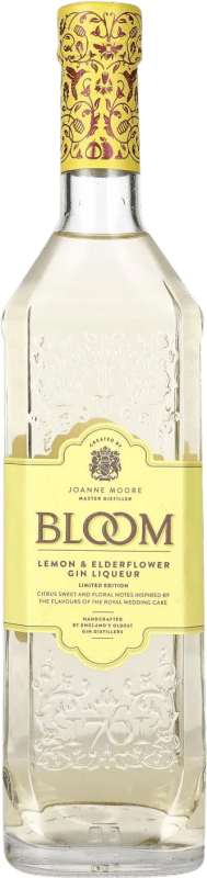 36,95 € 免费送货 | 金酒 G&J Greenalls Bloom Lemon & Elderflower 英国 瓶子 70 cl