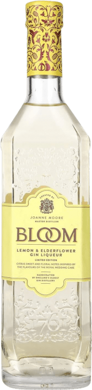 29,95 € 免费送货 | 金酒 Gin G&J Greenalls Bloom 英国 70 cl Elderflower — 接骨木花, Lemon — 柠檬